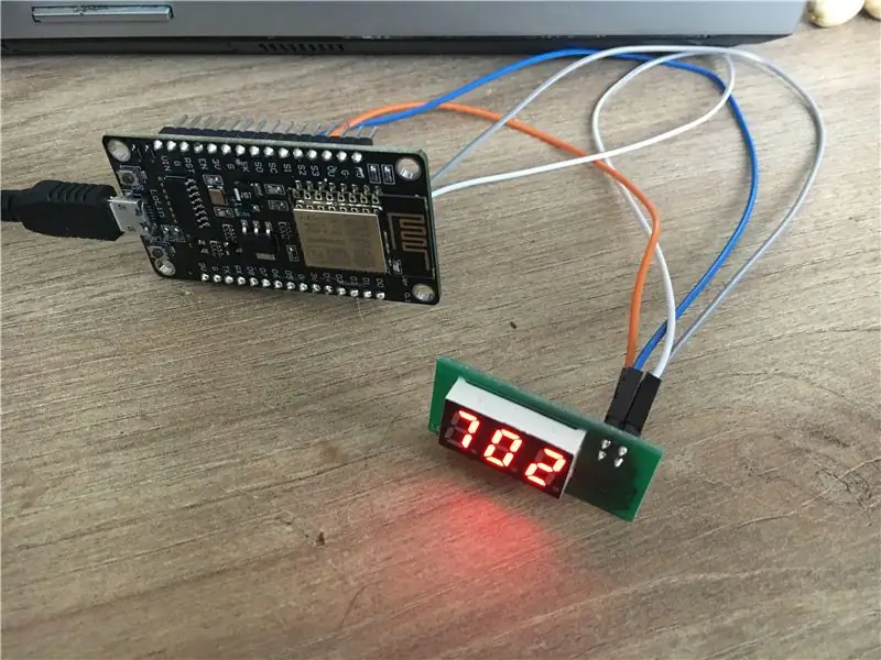 Използване на библиотеката с ESP8266 Node-MCU Clone