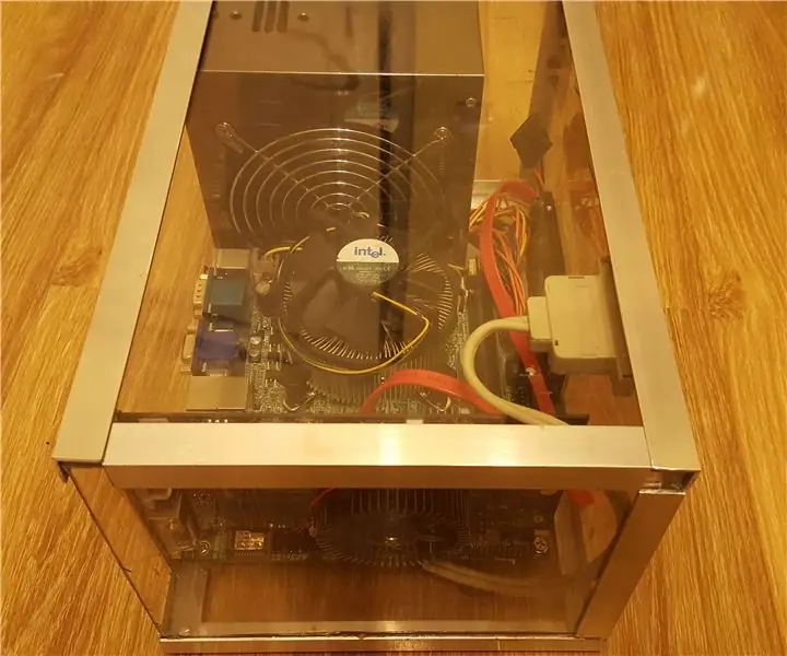 Caja de computadora pequeña: 3 pasos (con imágenes)