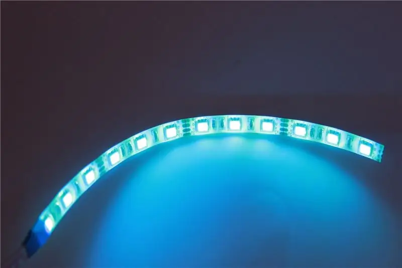 Testování RGB LED pásku