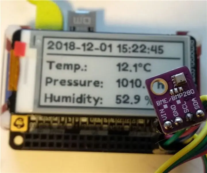 Meteorologická stanice Inky_pHAT: 5 kroků