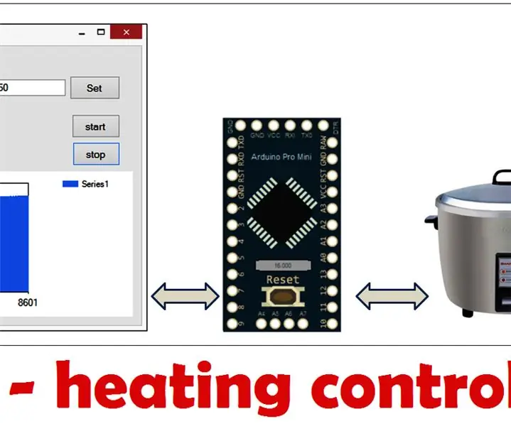 Arduino - Mfumo wa Udhibiti wa Inapokanzwa: Hatua 7