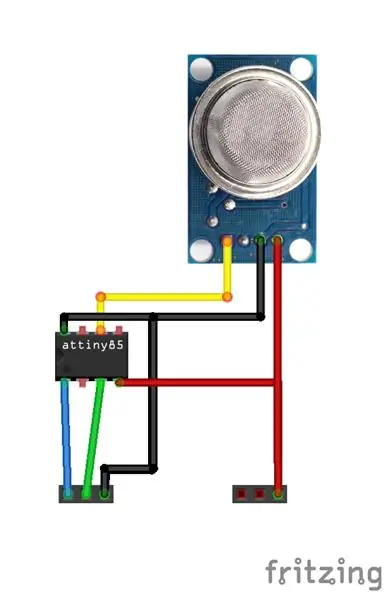 הכינו את ה- ATTINY85