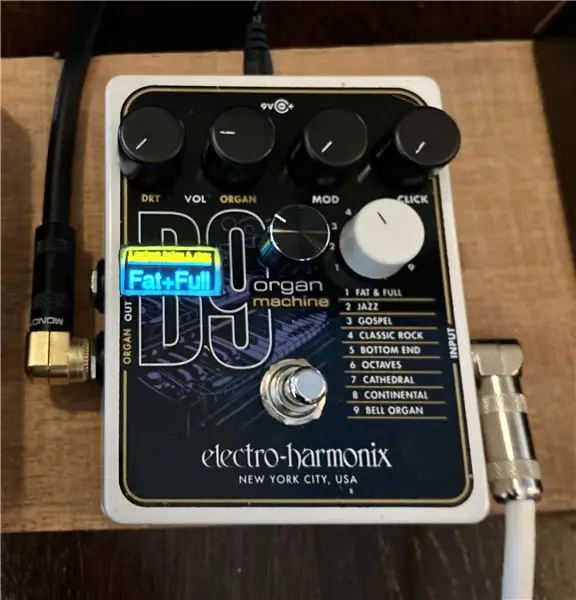 EHX B9 orelimasina muutmine