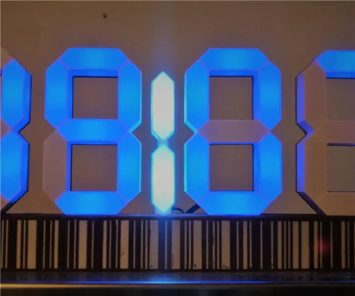 7 Segment Clock Versiunea 2: 4 pași