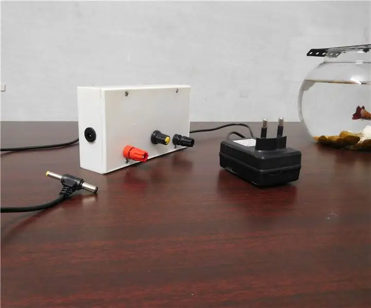 DIY Variable Power Supply: 4 ขั้นตอน