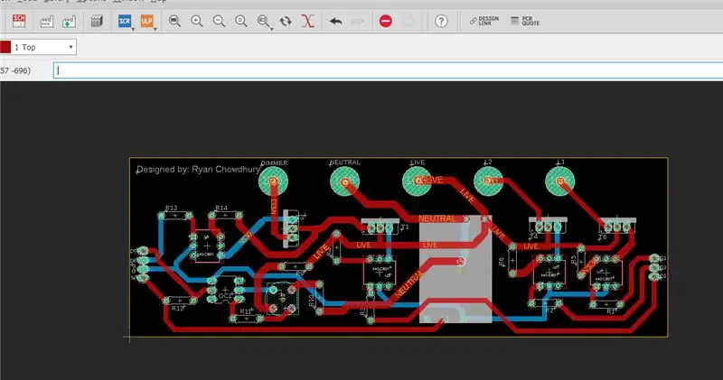 PCB maak met behulp van Eagle CAD