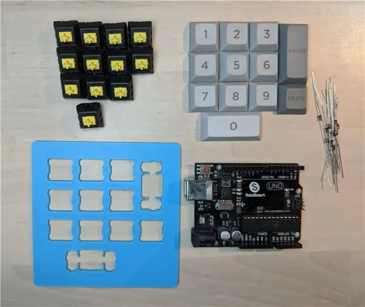 Arduino mekanisk tastatur