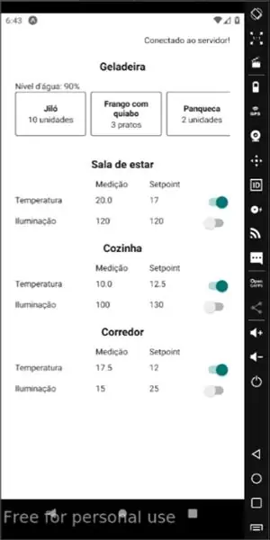 Pequeno Projeto De Uma Casa Inteligente