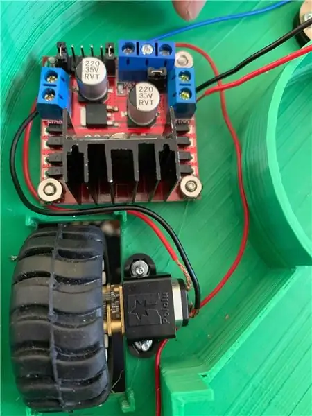 Configurazione di ruote e motori