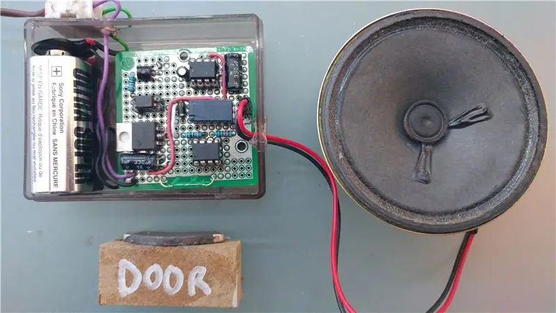 Alarm Pintu Dengan ATTiny