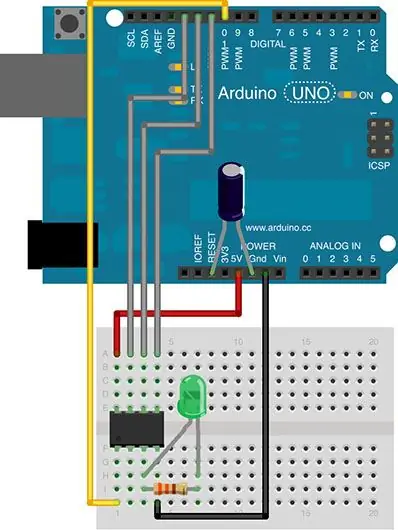 โปรแกรม ATTiny45