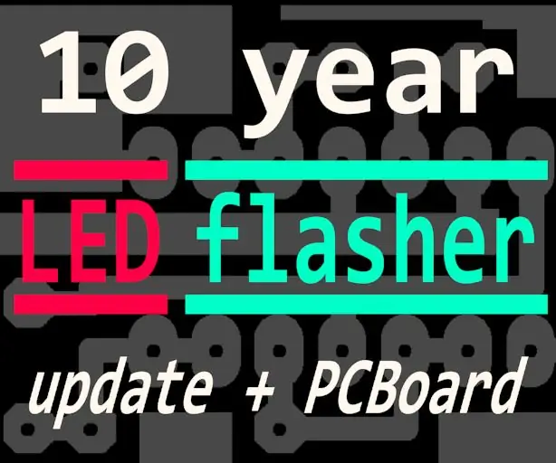 10 Yıl LED Flaşör + PC Kartı: 6 Adım