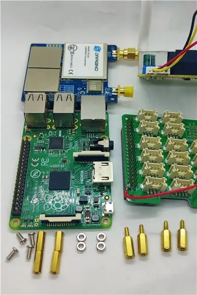 În Visuino Set Components