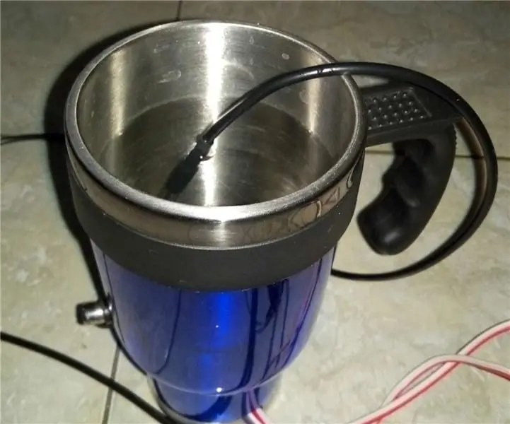 DIY Bluetooth ohřívač vody Poháněno Arduino: 4 kroky DIY Bluetooth ohřívač vody Poháněno Arduino: 4 kroky