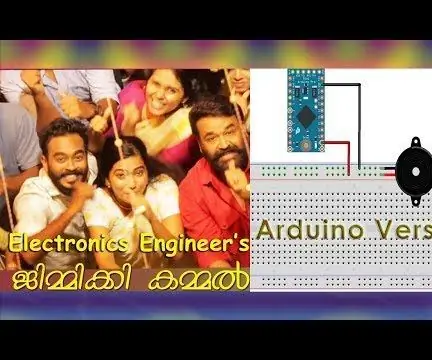 Sävygeneraattori "Jimikky Kammal" Arduino Pro Minin avulla: 5 vaihetta