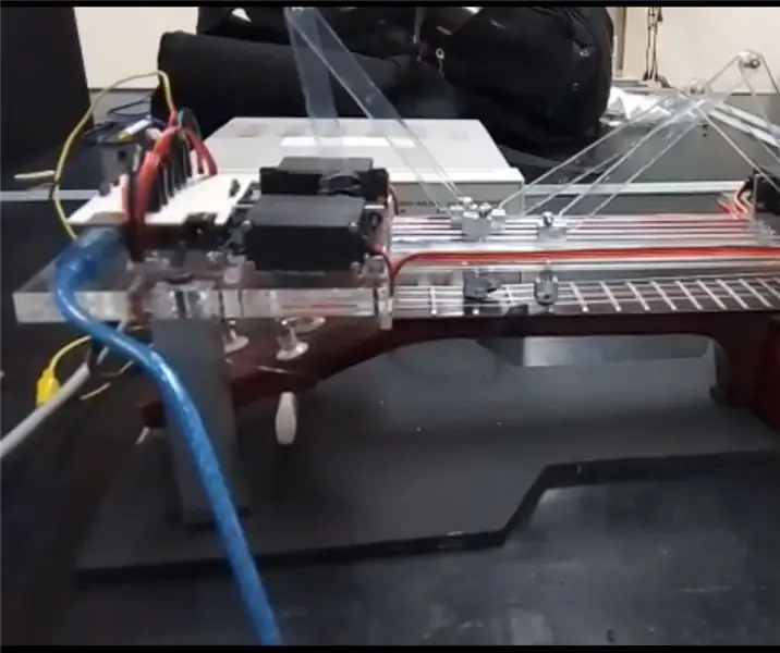 Robot Ukelele: 15 pași