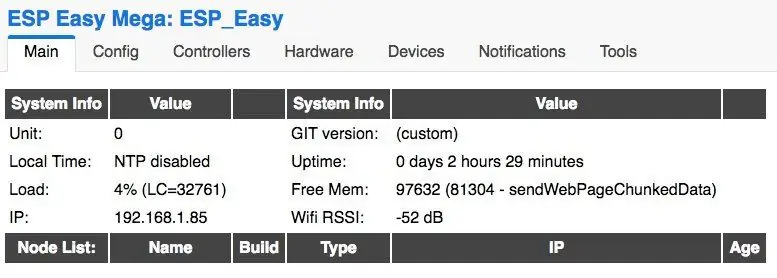 Flash Firmware EspEasy