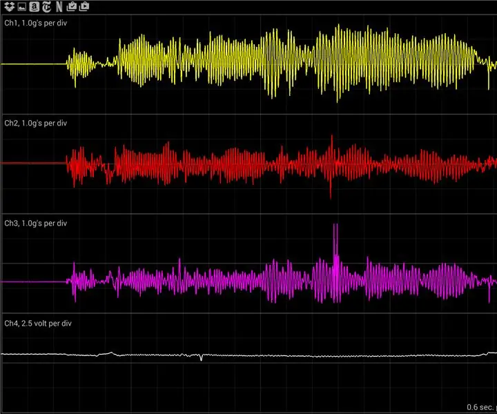 Realtid MPU-6050/A0 dataloggning med Arduino och Android: 7 steg (med bilder)