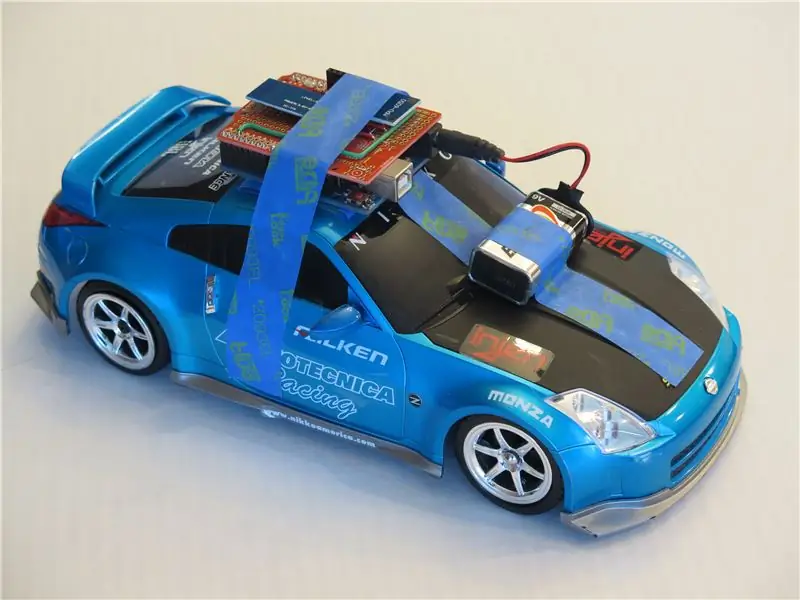 Prisijunkite prie „Arduino“prie kažko įdomaus (aš naudoju R/C automobilį)