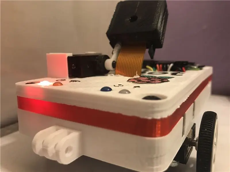 3D -trükitud Raspberry Pi Zero robot