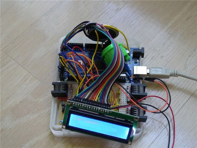 Kontroleboks: Laai firmware op en toets