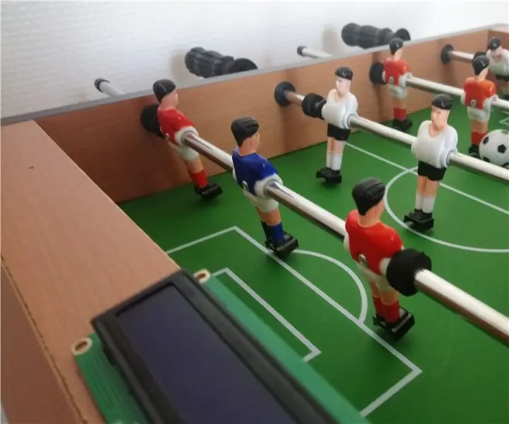 WebFoos - ένα έξυπνο τραπέζι Foosball: 6 βήματα