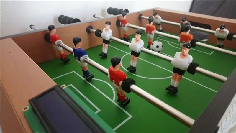 WebFoos - একটি স্মার্ট Foosball টেবিল