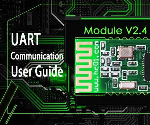 Komunikační modul Bluetooth UART V2.4 HC-08 Bluetooth: 9 kroků