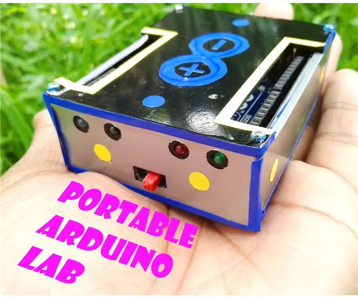 Prijenosni Arduino laboratorij: 25 koraka (sa slikama)