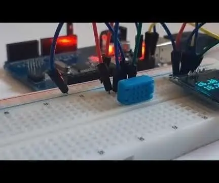 Arduino bilan DHT12 I2C namlik va harorat sensori qanday ishlatiladi: 7 qadam