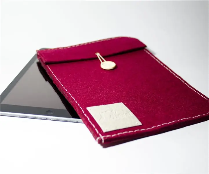 Funda De Fieltro Para IPad: 5 Steps (with Pictures)