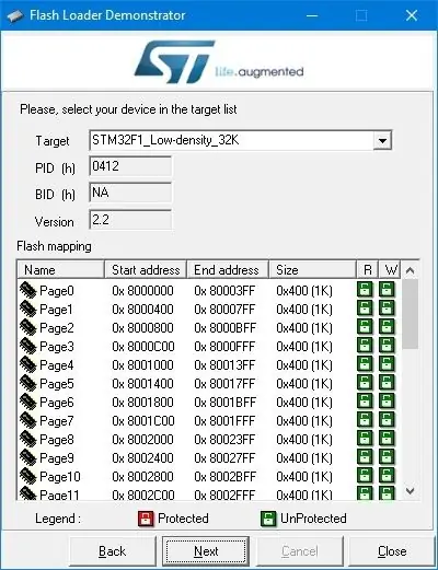 Bootloader en ontwikkelomgeving voorbereiden