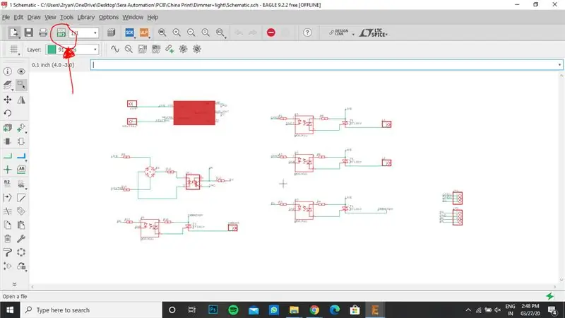 עיצוב PCB באמצעות Eagle Cad (חלק -3)