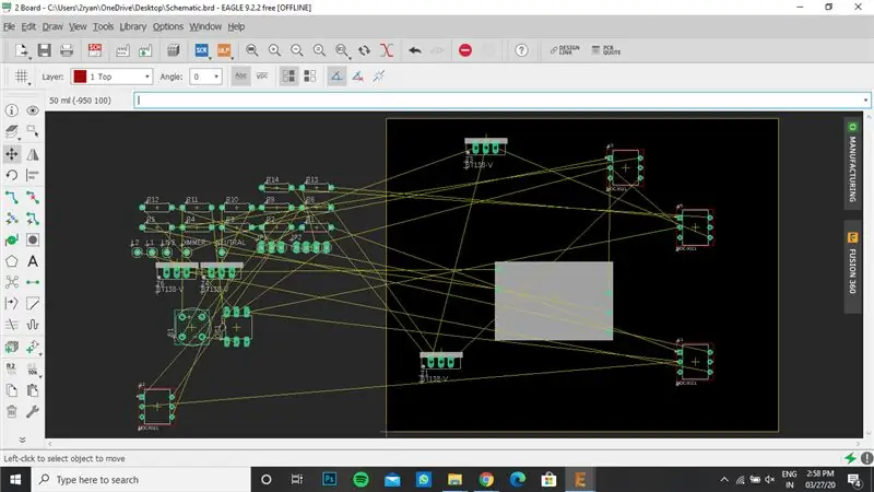 Projektimi i PCB duke përdorur Eagle Cad (Pjesa -3)