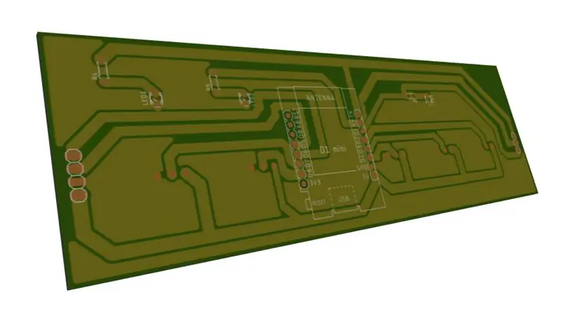 Sensor tàctil i capa de microcontrolador