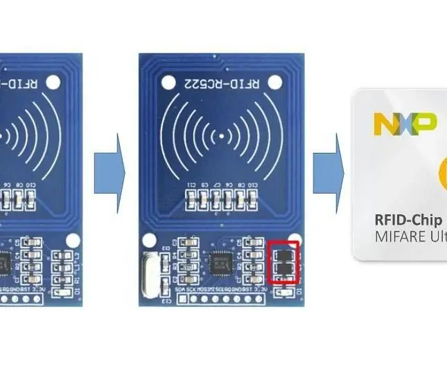 Mifare Ultralight C -nin Arduino -da RC522 ilə istifadəsi: 3 addım