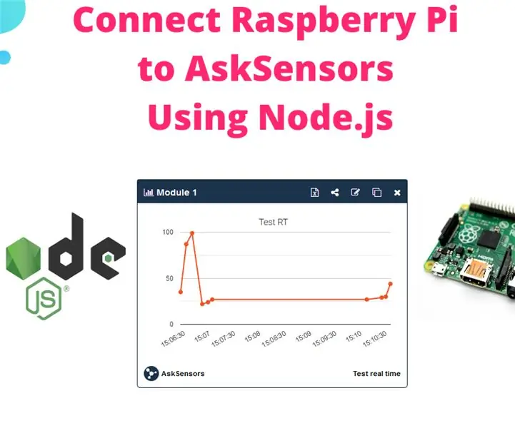 A Raspberry Pi csatlakoztatása a felhőhöz a Node.js használatával: 7 lépés