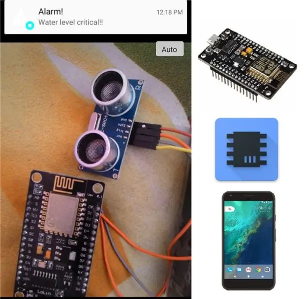 Notificare push IoT folosind Nodemcu pe telefon (pentru orice)