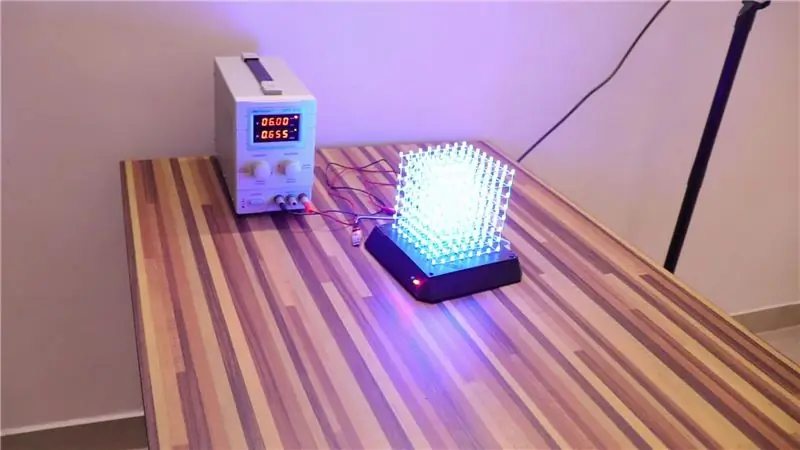 DIY LED kocka