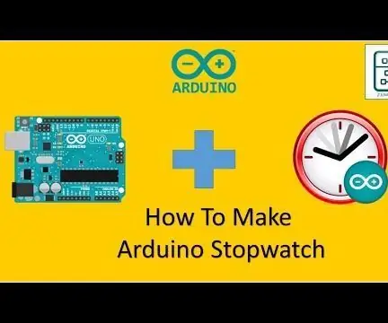 Com fer un cronòmetre amb Arduino: 8 passos (amb imatges)