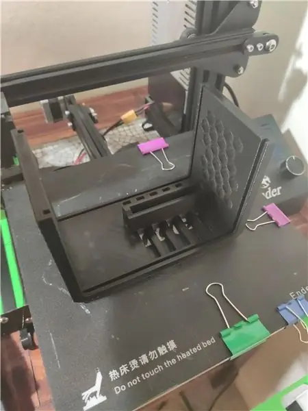 3D-printen van de behuizing