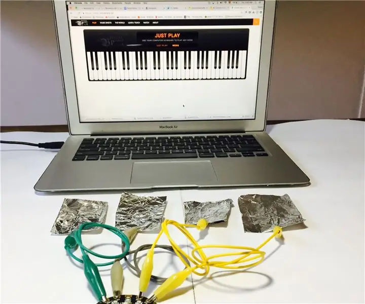 Kit Scienza Y Arte: Un Makey Makey a Otro Nivel: 4 passaggi (con immagini)