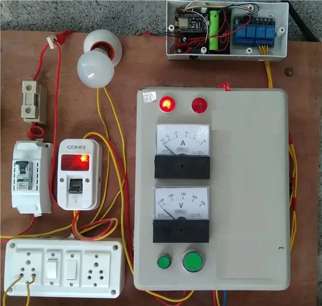 Sug'orish nasoslari uchun IOT asosidagi DOL boshlang'ich boshqaruvchisi