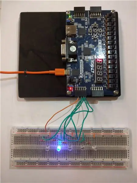 FPGA reakcijska igra