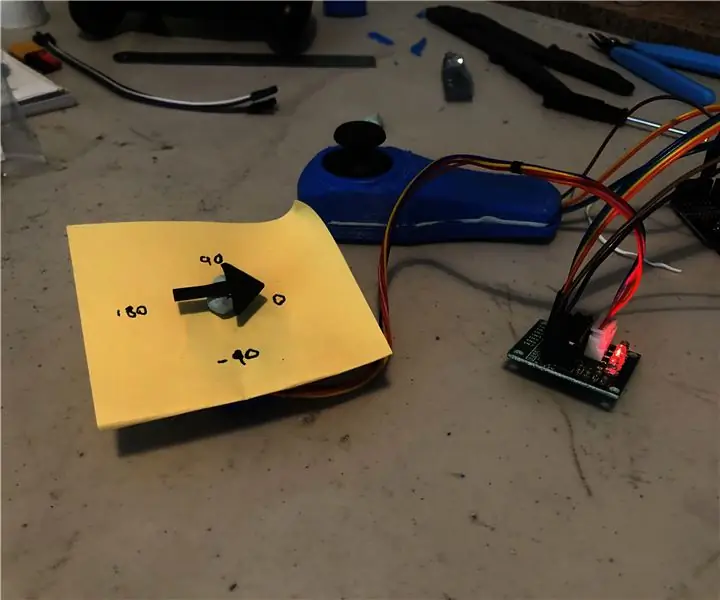 Angular Positional Control ng 28BYJ-48 Stepper Motor Na May Arduino at Analogue Joystick: 3 Mga Hakbang