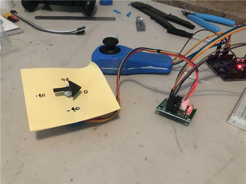 Control de posición angular del motor paso a paso 28BYJ-48 con joystick analógico y Arduino