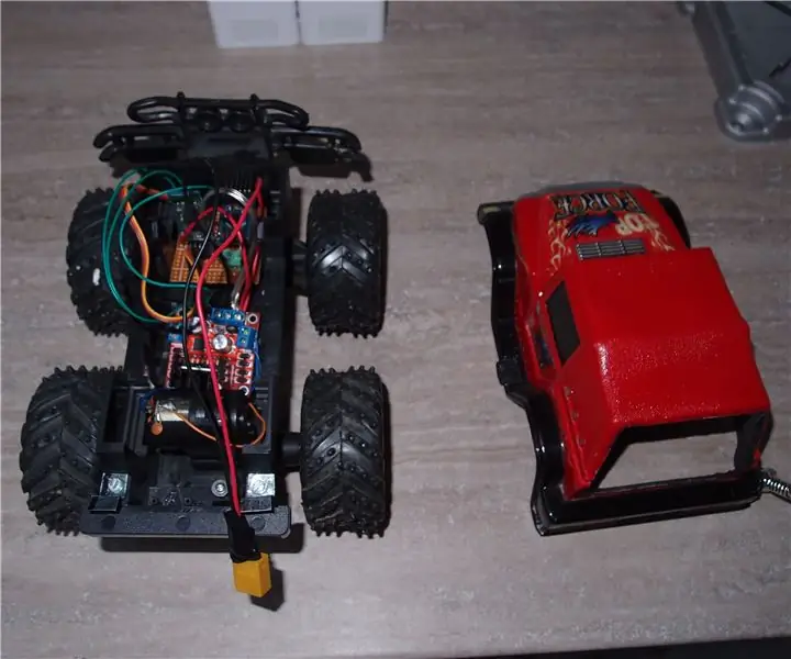 RC hakiranje automobila sa Androidom i Arduinom: 6 koraka (sa slikama)