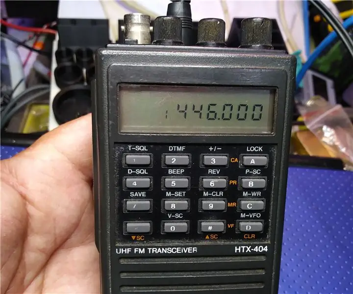 Cara Mengganti Bateri Memori pada Radio Ham Htx202 atau Htx404: 7 Langkah (dengan Gambar)