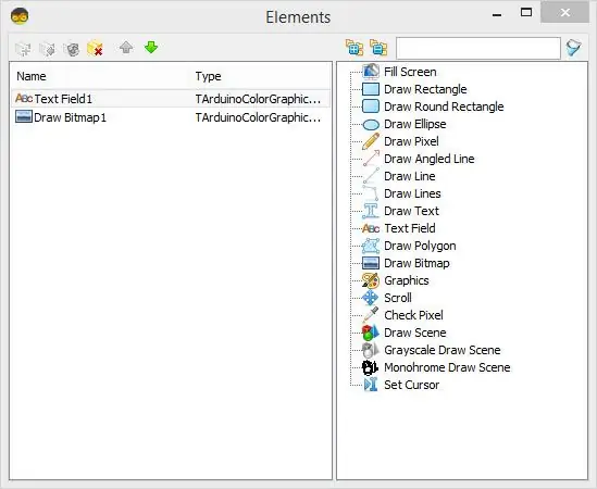 Στο Visuino Set Component Properties