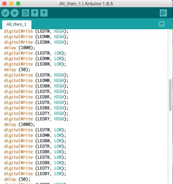 Schritt 7… Ein weiterer Code